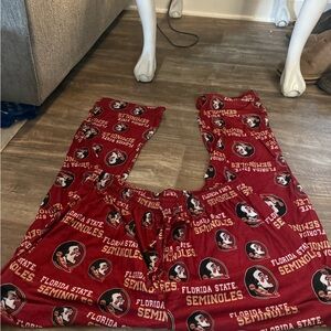 Florida State Seminoles Women's Pajama Bottoms - Red